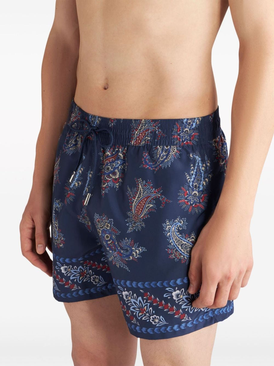 Etro Swim Shorts in Blue
