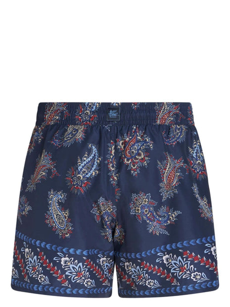 Etro Swim Shorts in Blue