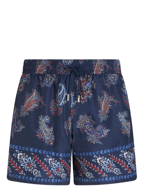 Etro Swim Shorts in Blue