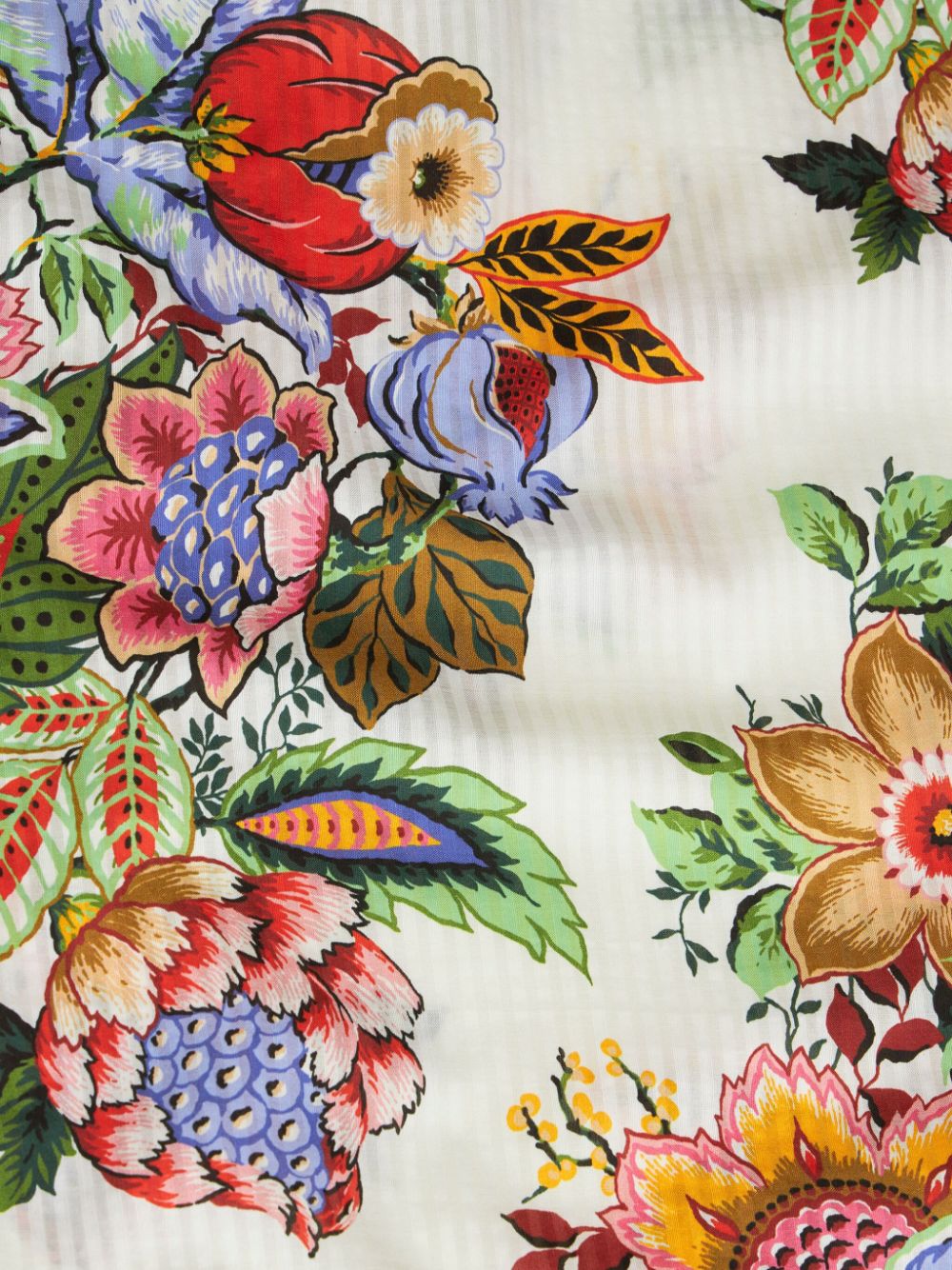 Etro Cotton And Silk Blend Top - White