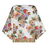 Etro Cotton And Silk Blend Top - White