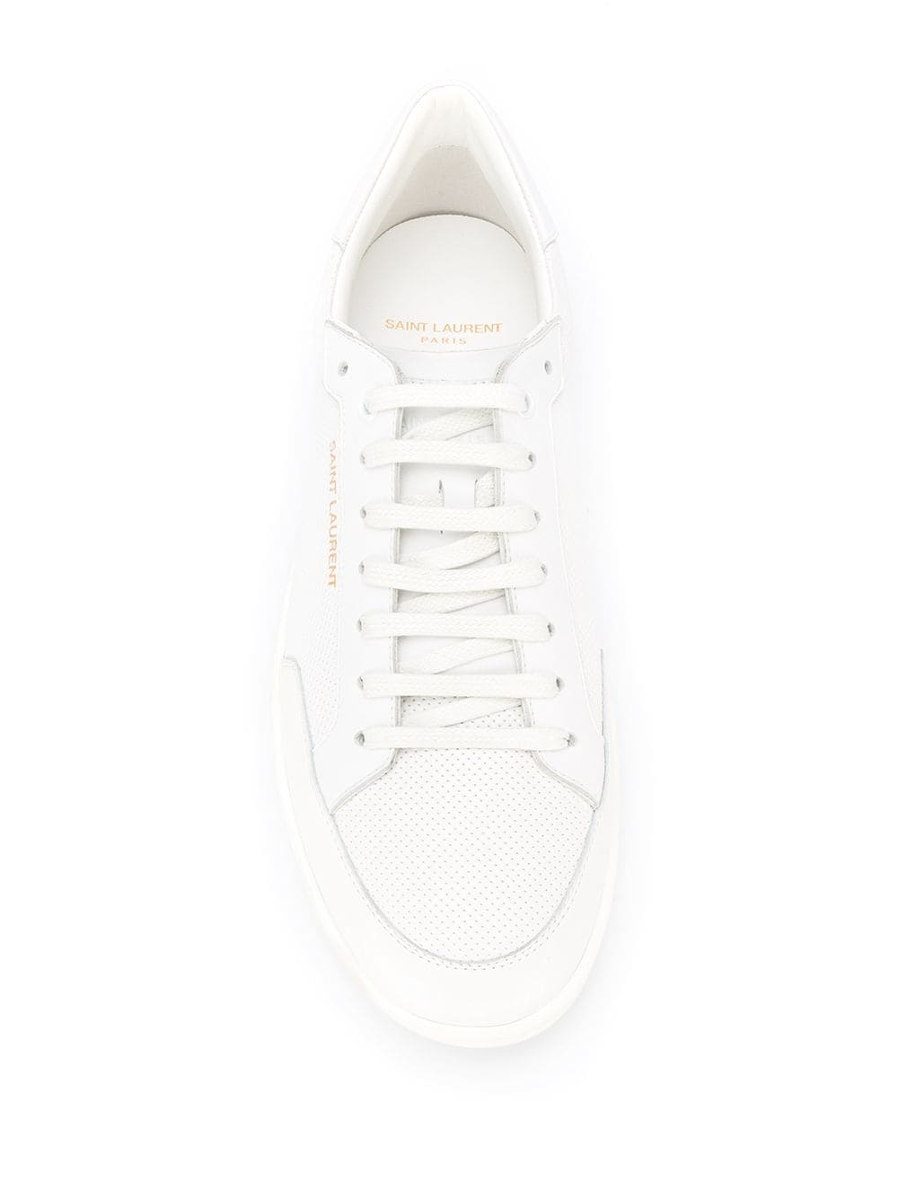 Saint Laurent Andy Low Top Sneakers White