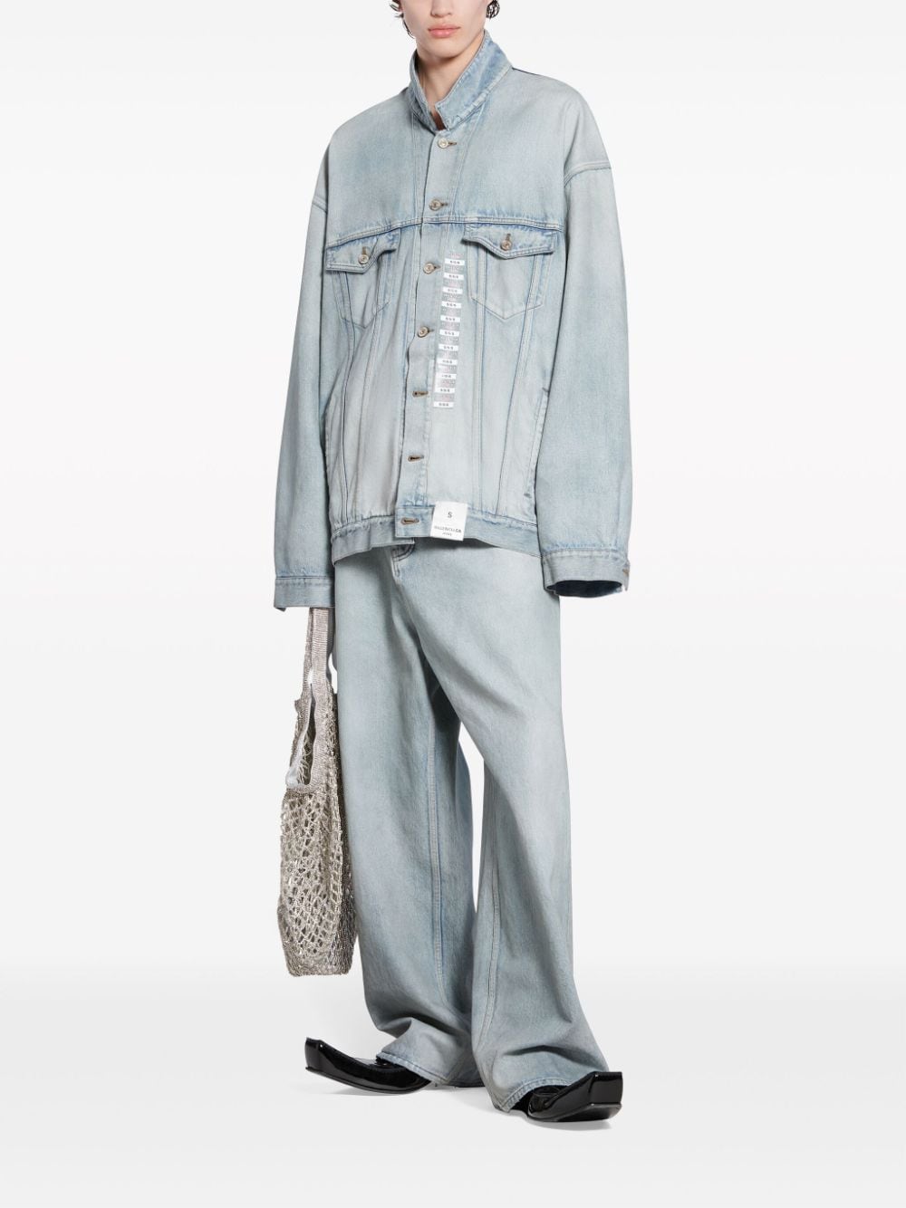 Balenciaga Cotton Washed Denim Jacket