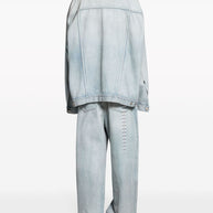 Balenciaga Cotton Washed Denim Jacket