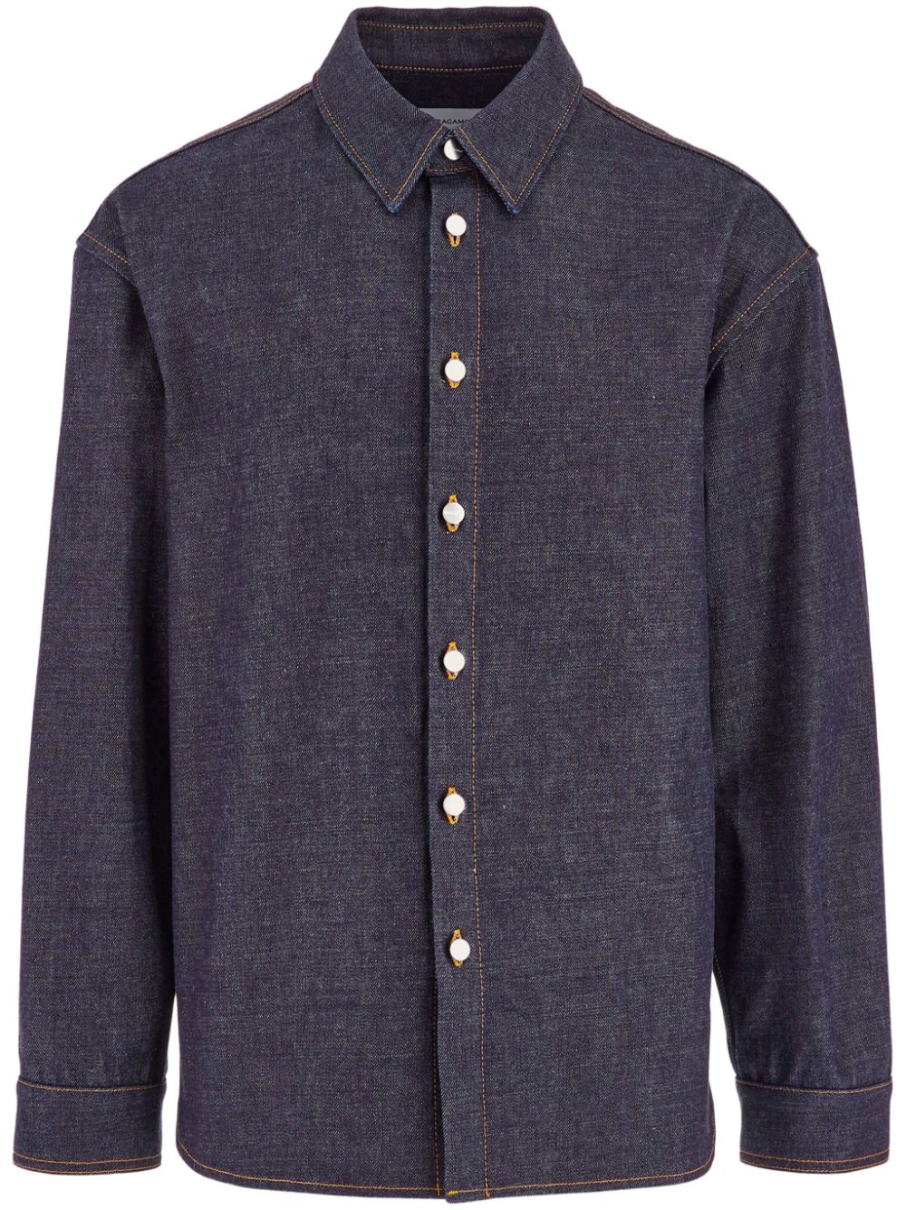 Ferragamo Denim Shirt - Blue