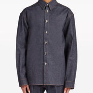 Ferragamo Denim Shirt - Blue