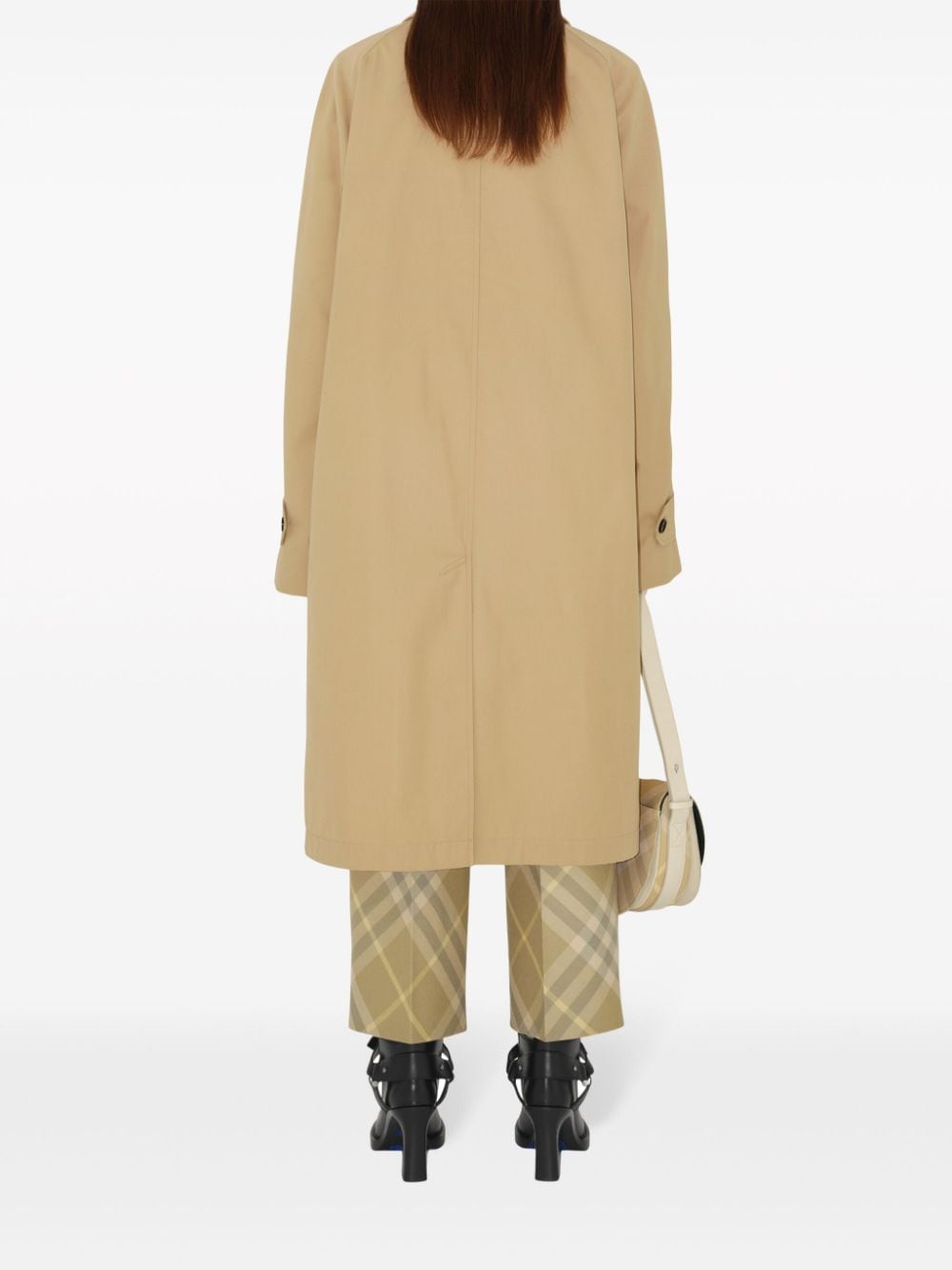 Burberry Check Wool Pants