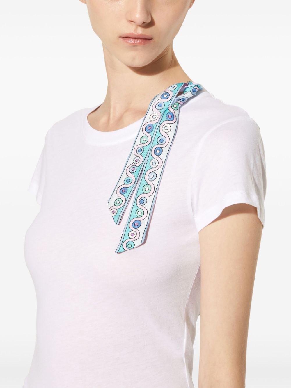 Pucci Tie Detail T-Shirt