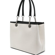 Balenciaga Logo Canvas Tote Bag