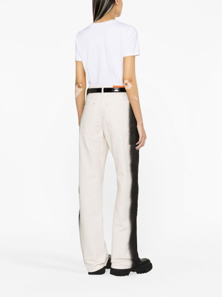 Balmain Buton Embellished T-shirt In White