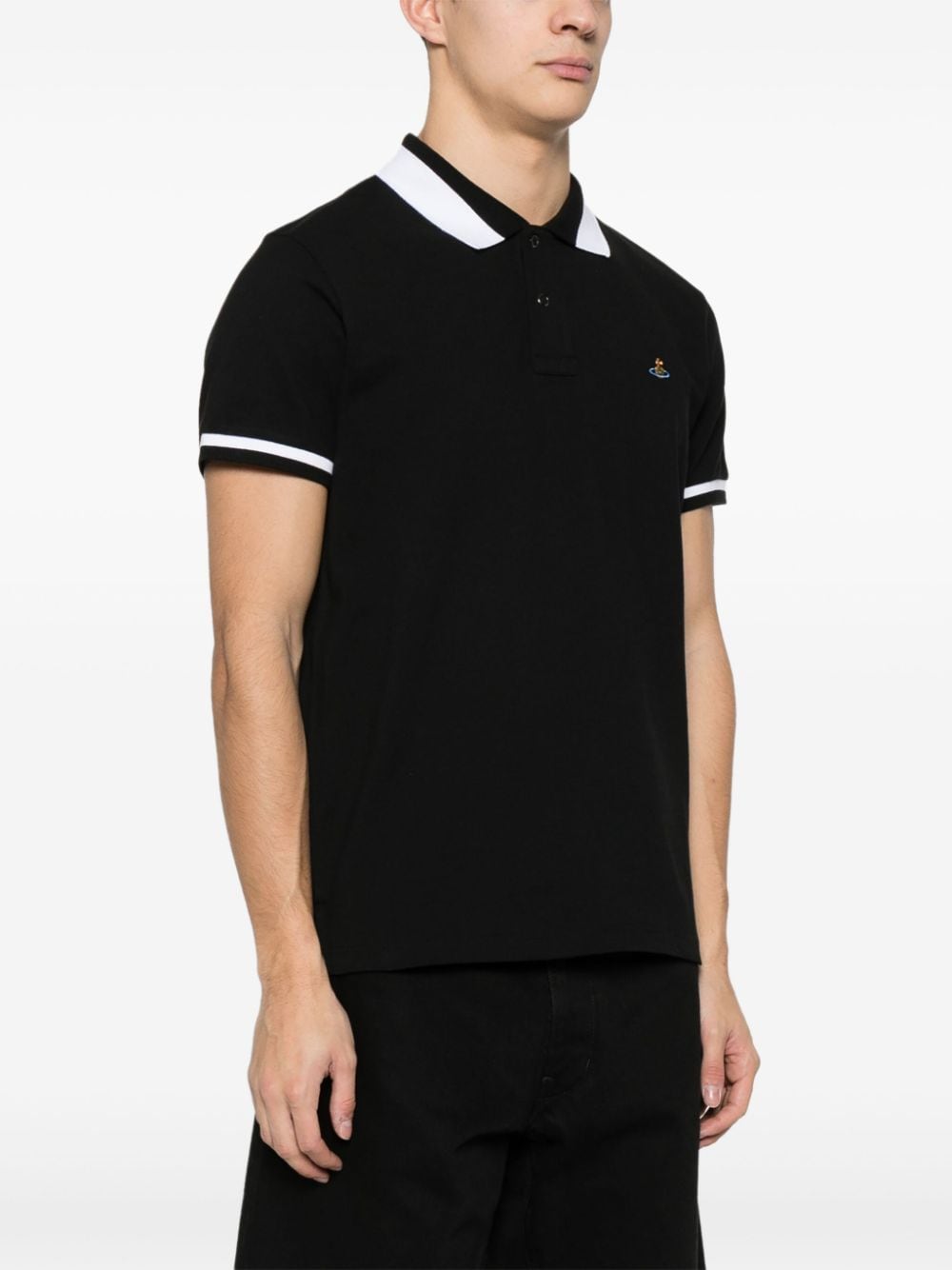 Vivienne Westwood Embroidered Orb Polo Shirt