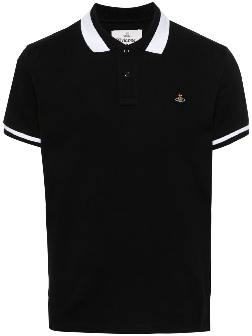 Vivienne Westwood Embroidered Orb Polo Shirt