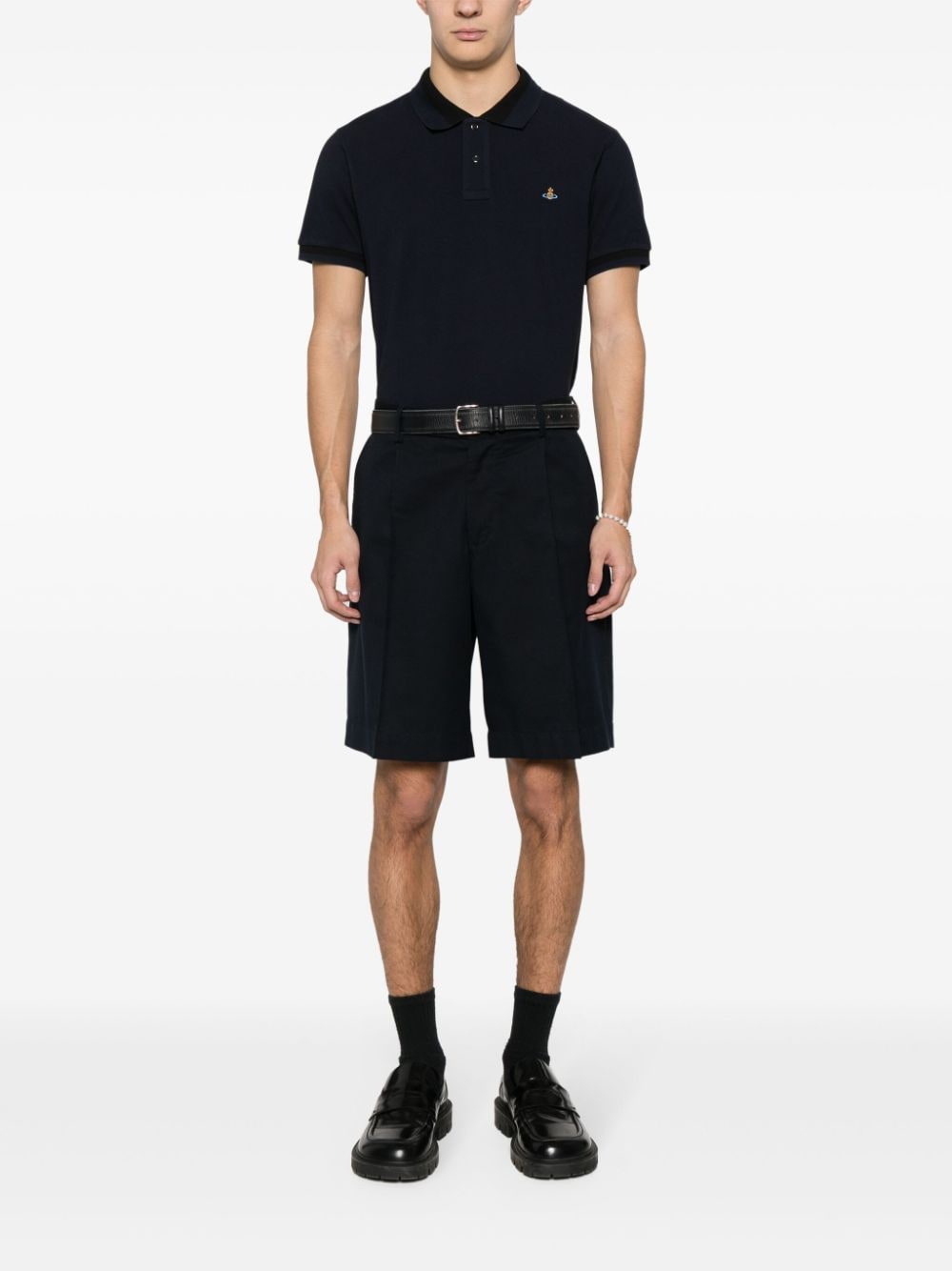 Vivienne Westwood Embroidered Orb Polo Shirt