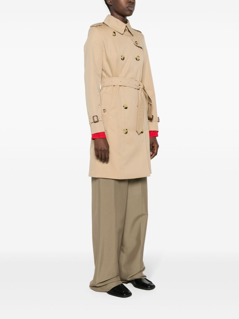 Burberry Chelsea Heritage Trench Coat Beige