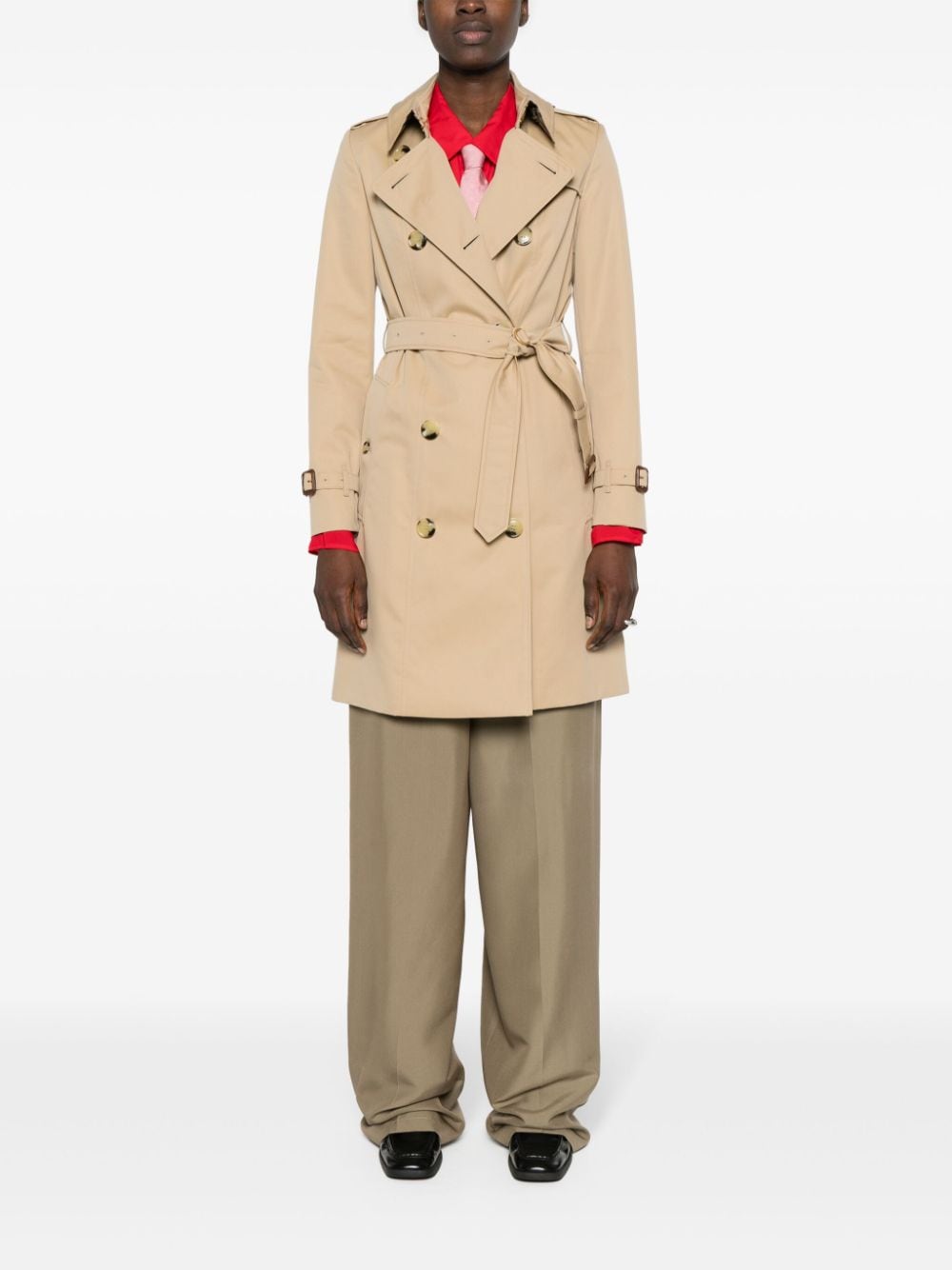 Burberry Chelsea Heritage Trench Coat Beige