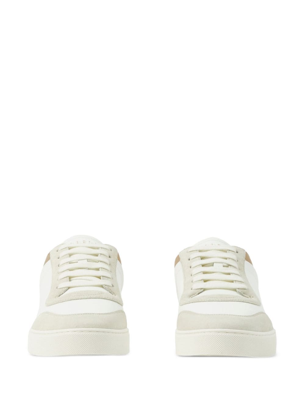 Burberry Check Leather Sneakers