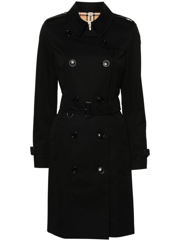 Burberry Chelsea Gabardine-weave Trench Coat