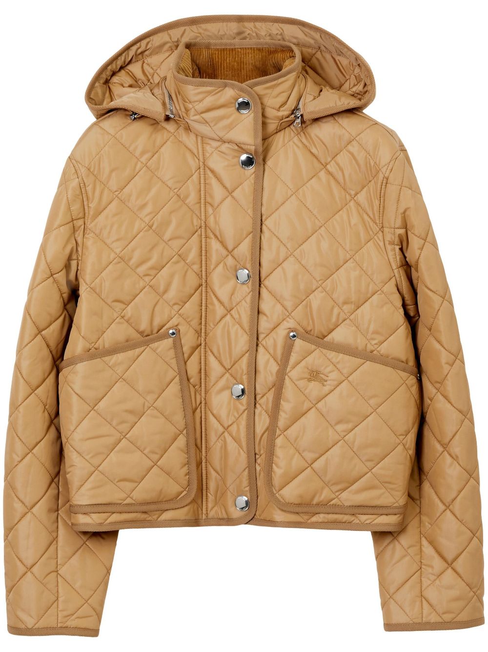 Burberry Diamond Quilted Hooded Jacket