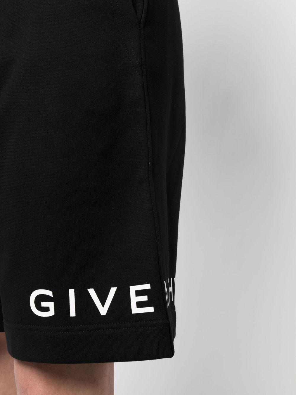 Givenchy Logo Print Shorts