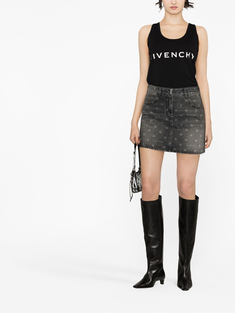 Givenchy Logo Print Tank Top