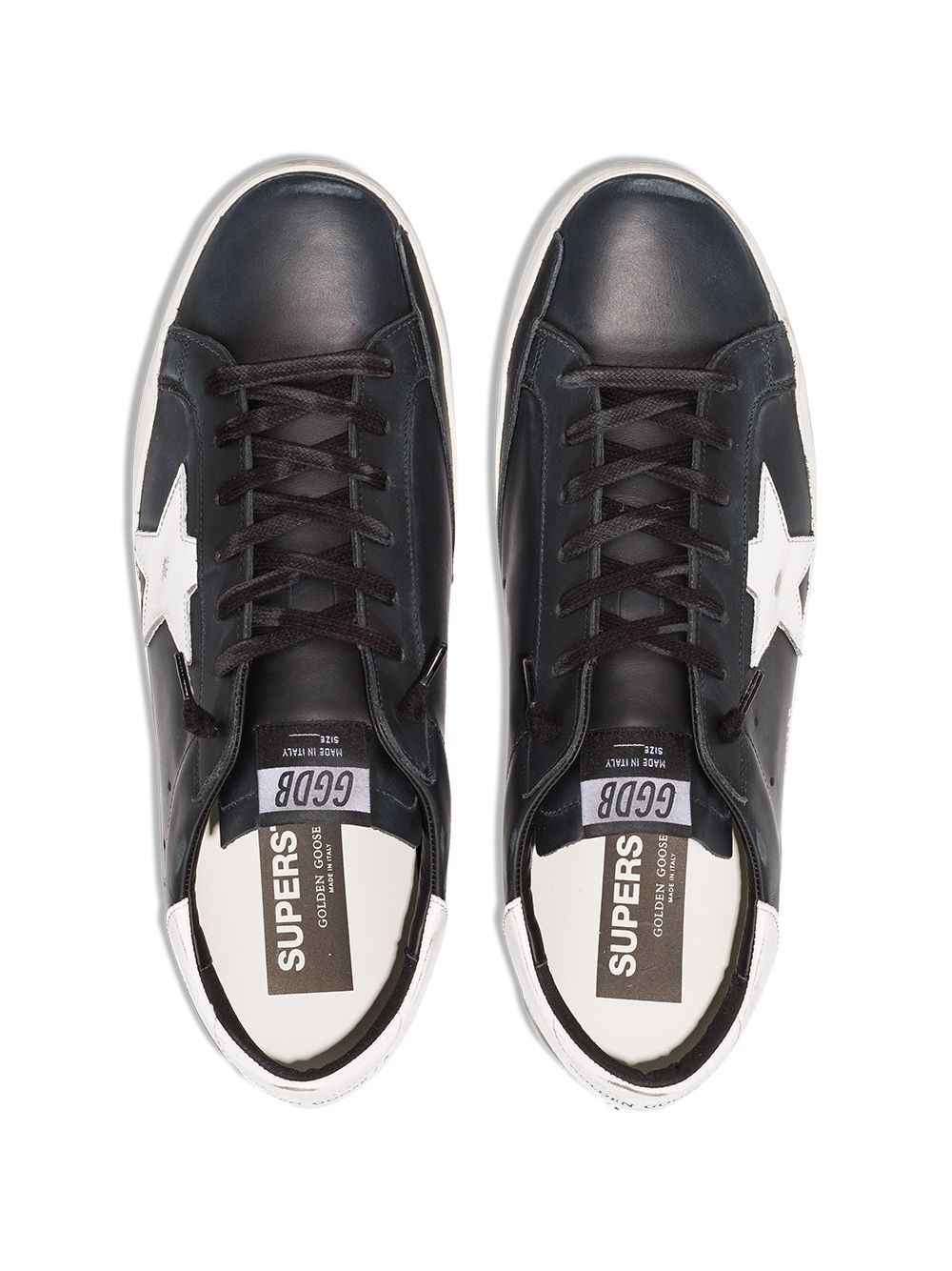 Golden Goose Super-Star Sneakers Black