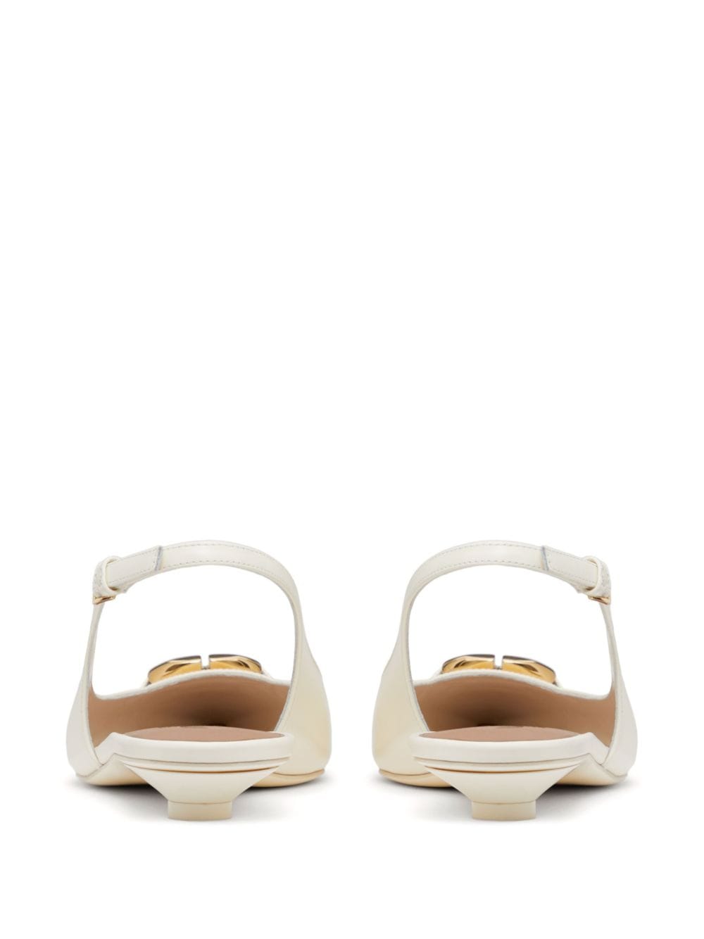 Valentino Garavani VLogo Slingback Ballet Flats