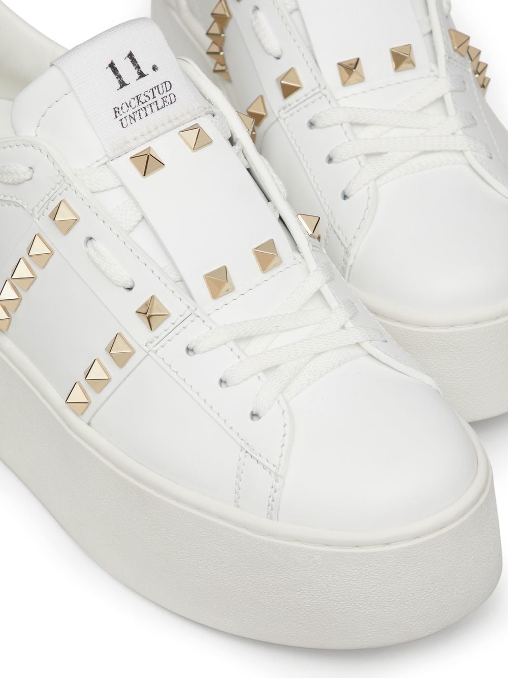 Valentino Garavani Flatform Rockstud Untitled Sneakers