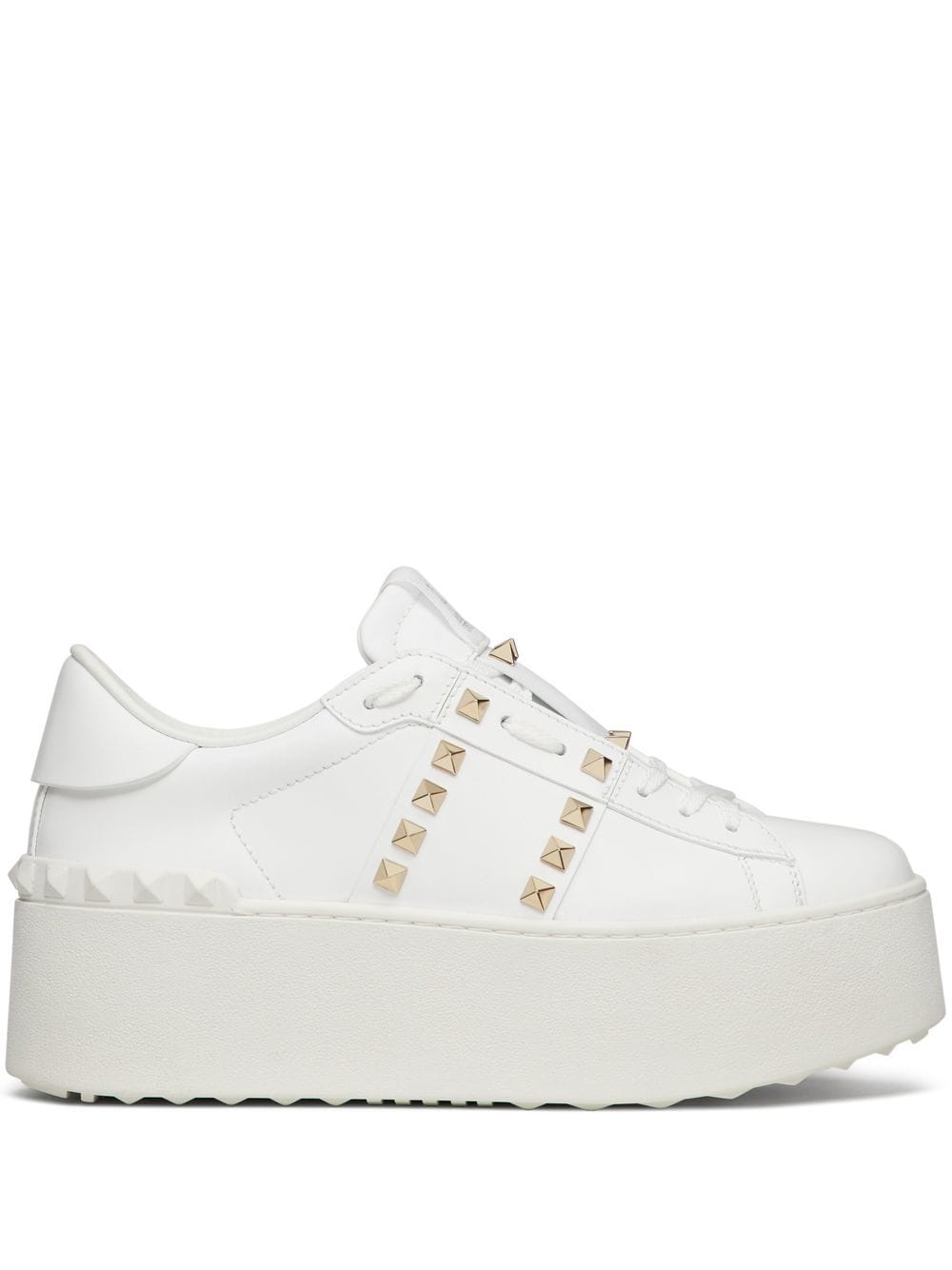 Valentino Garavani Flatform Rockstud Untitled Sneakers