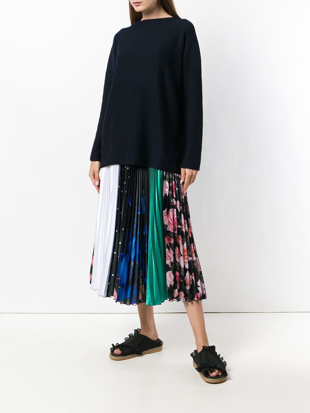 Daniela Gregis Wool Sweater In Blue