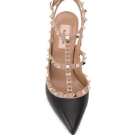 Valentino Garavani Rockstud Leather Pumps - Black