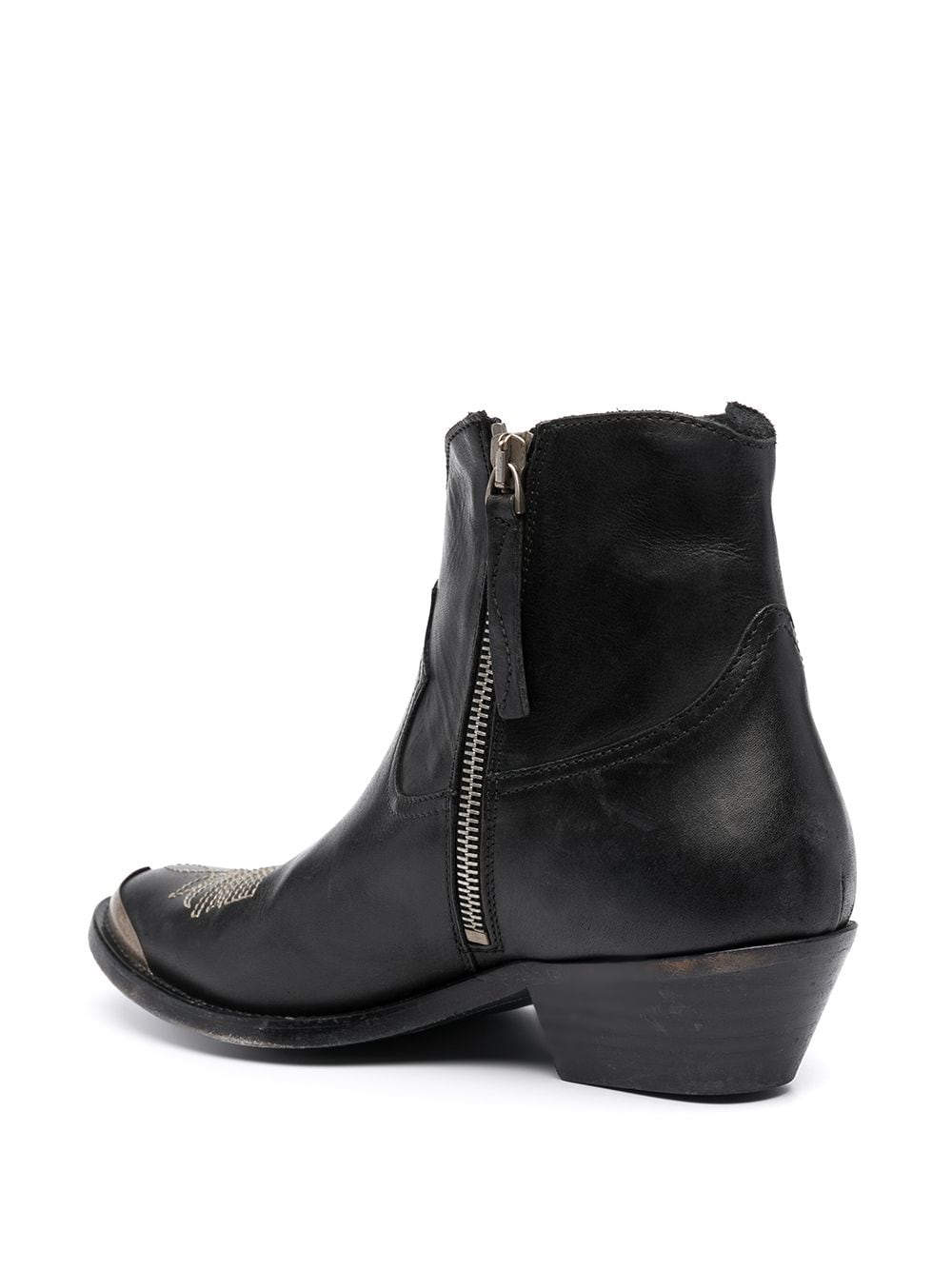 Golden Goose Young Ankle Boots Black