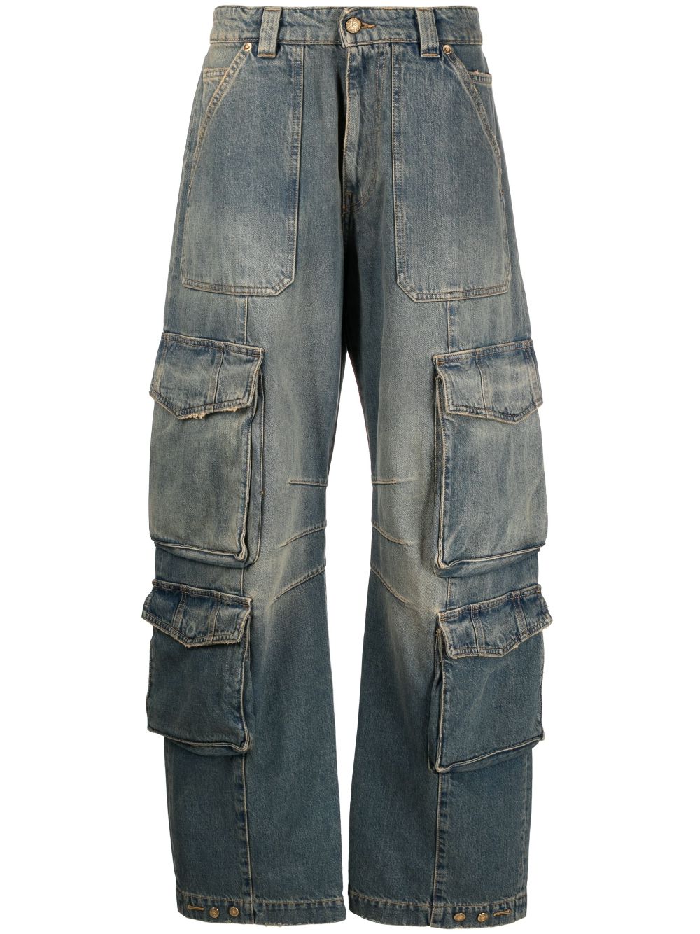 Golden Goose Irina Cargo Jeans Blue