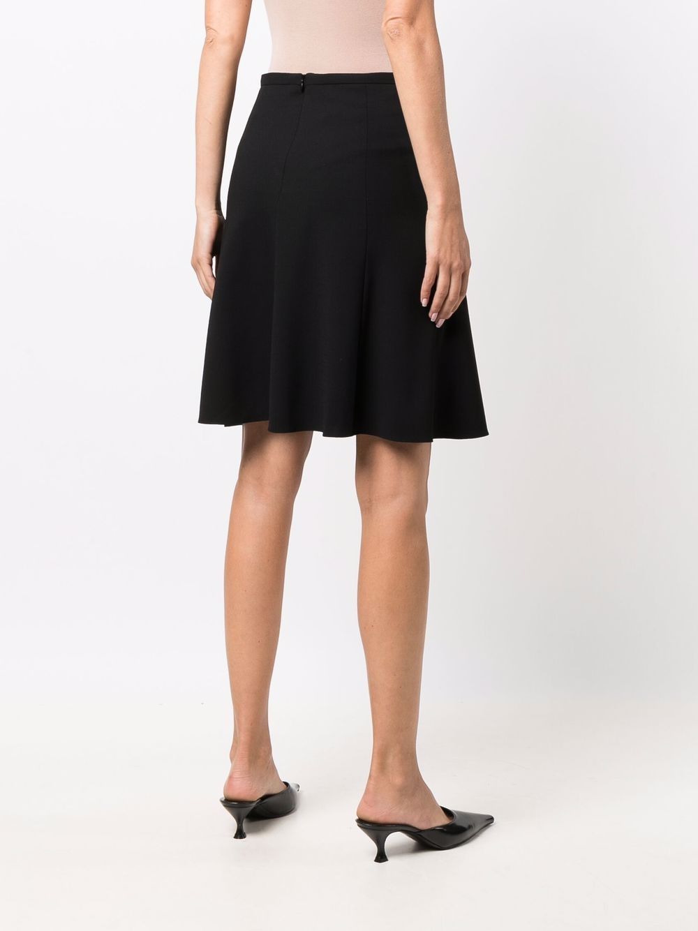 Emporio Armani A-Line Wool Skirt