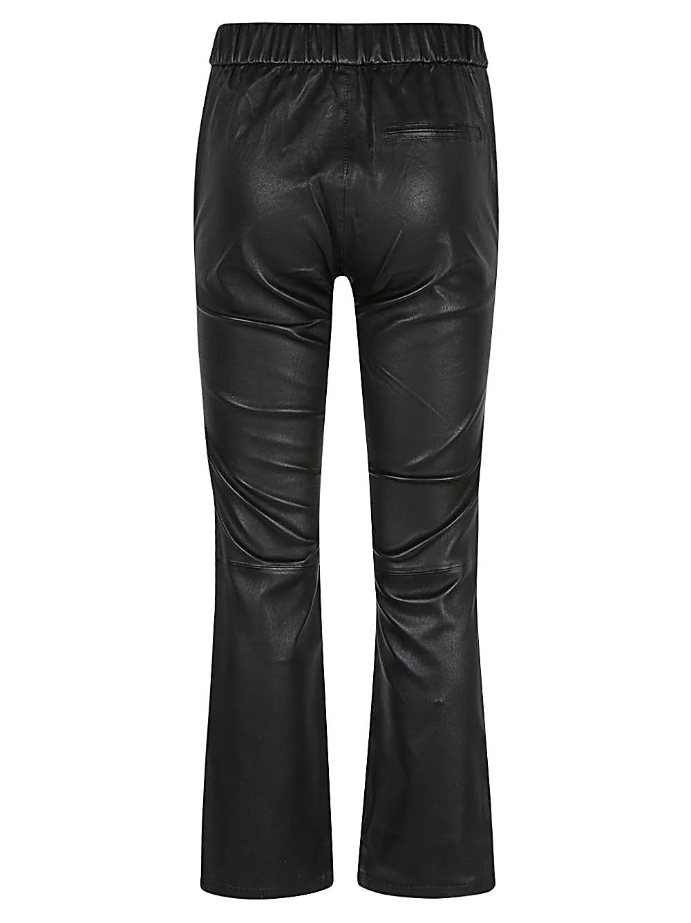 ENES Leather Trousers In Black