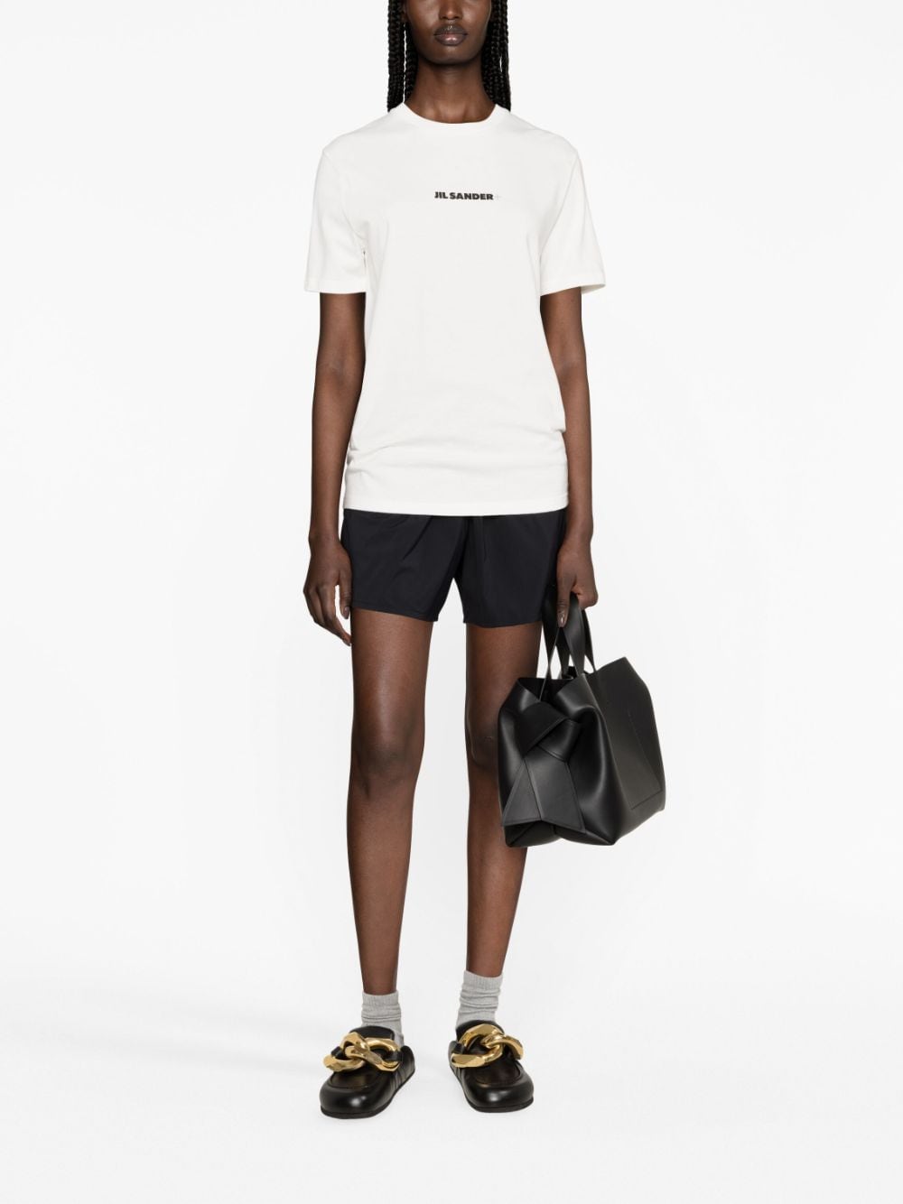 JIL SANDER PLUS Logo Print T-Shirt