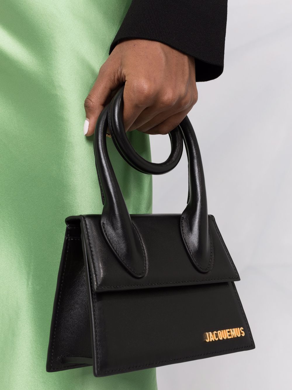 JACQUEMUS Le Chiquito Noeud Mini Bag Black