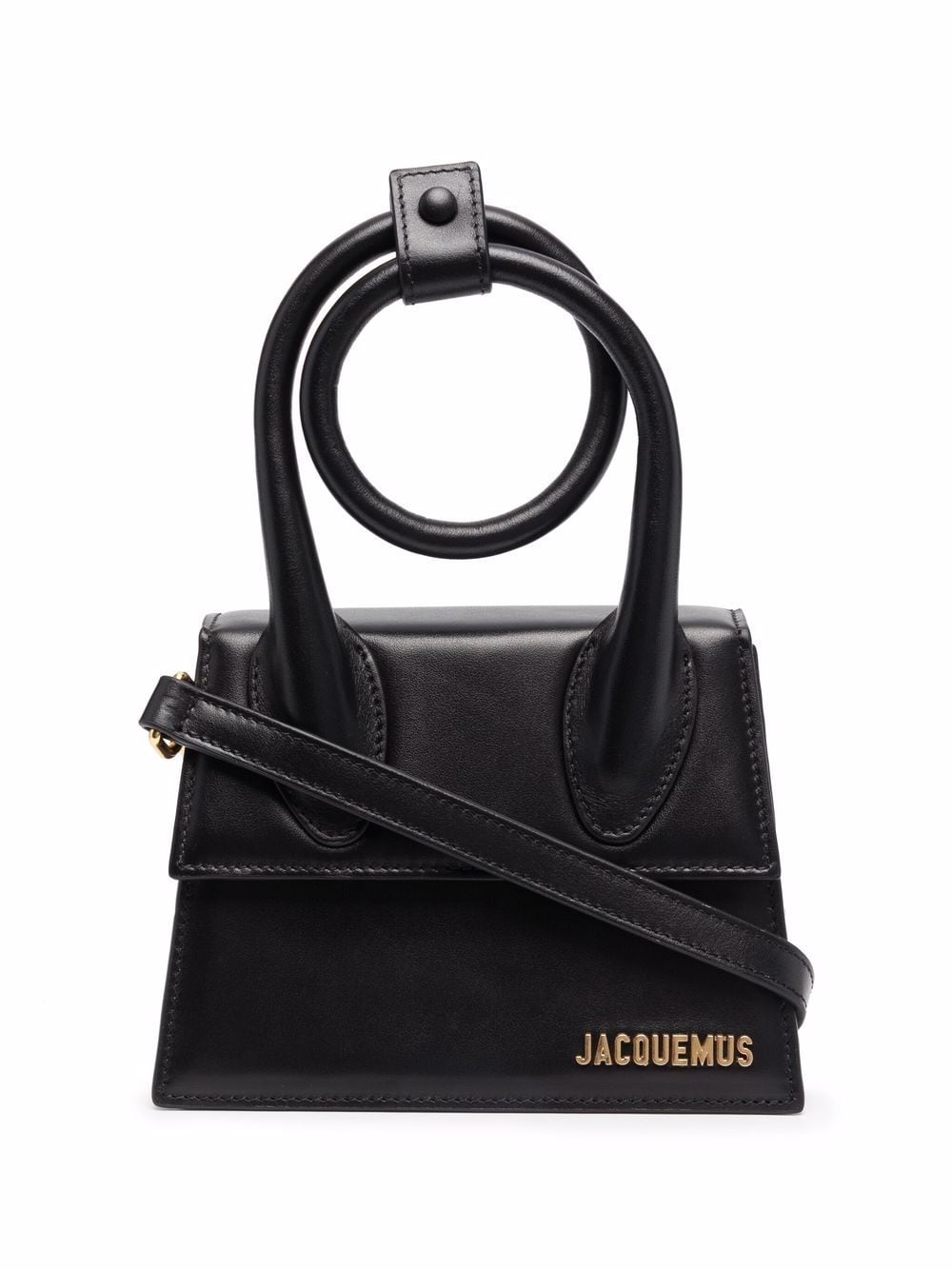 JACQUEMUS Le Chiquito Noeud Mini Bag Black