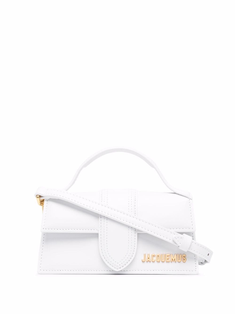 JACQUEMUS Le Bambino Long Shoulder Bag White