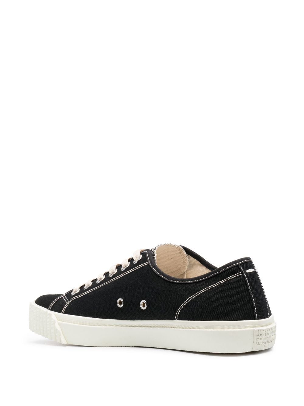 Maison Margiela Tabi Canvas Sneakers Black