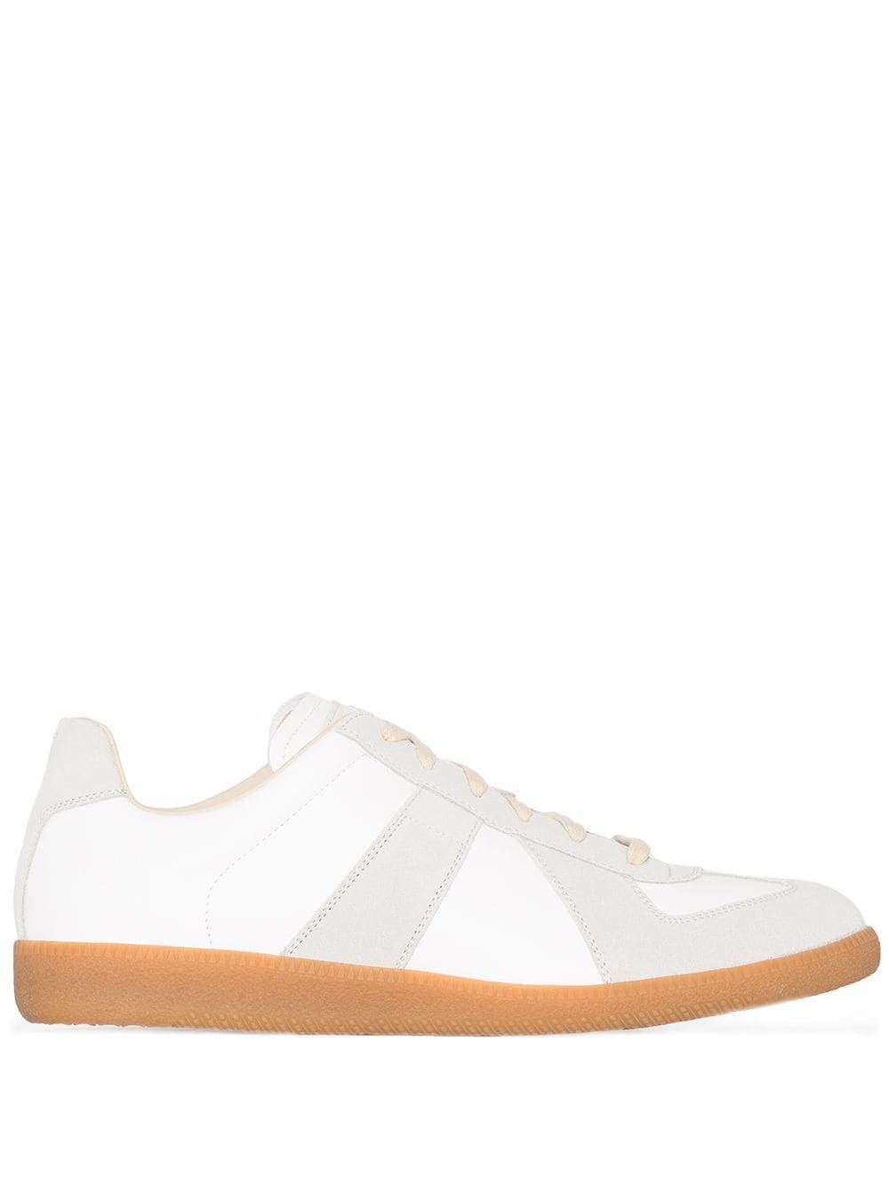 Maison Margiela Replica Leather Sneakers White