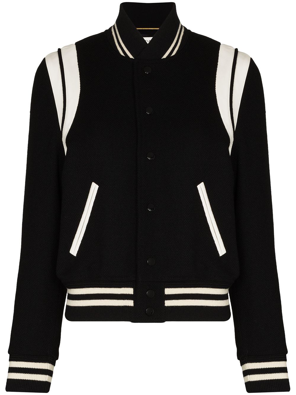 Saint Laurent Wool Varsity Jacket