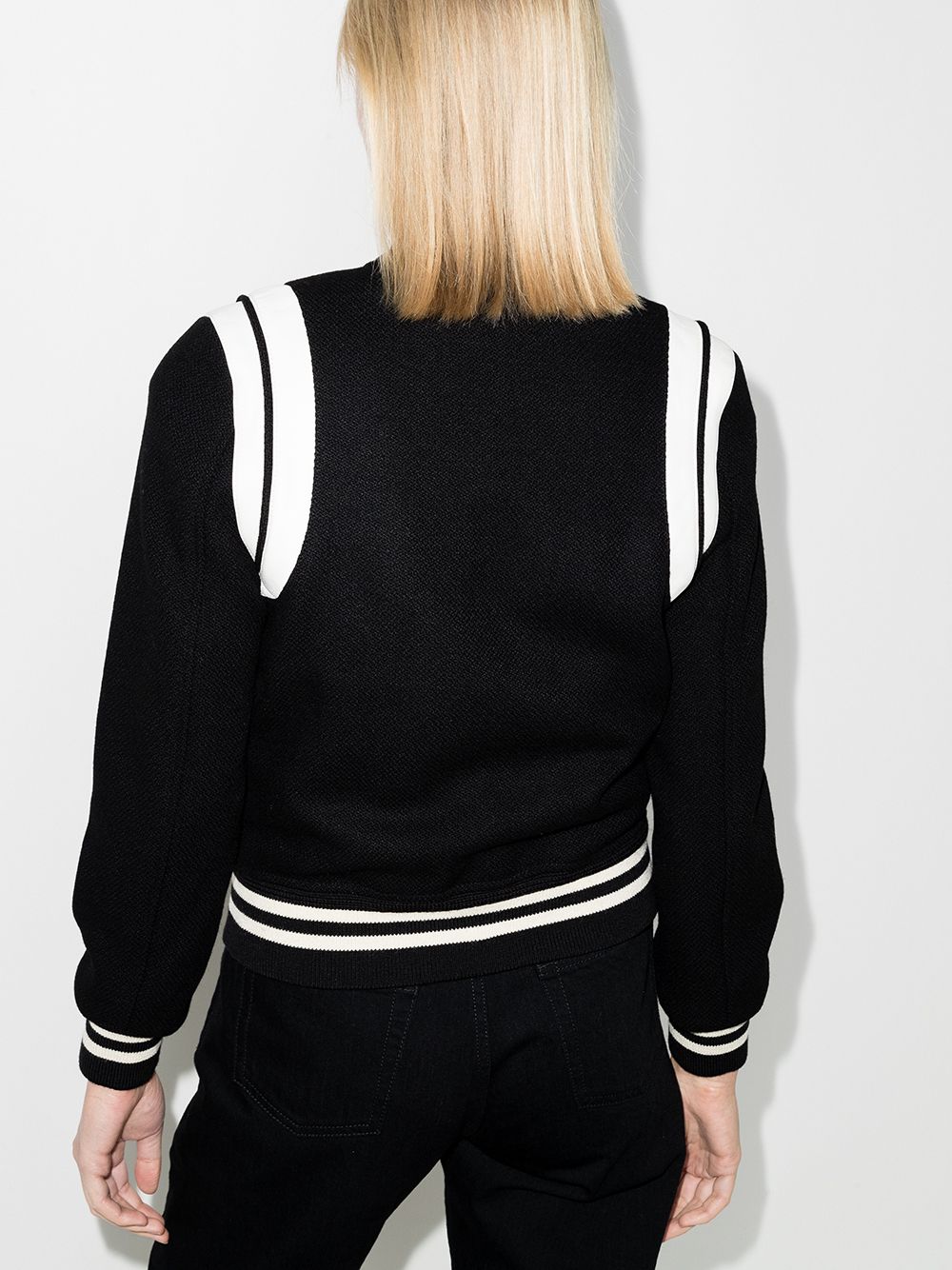 Saint Laurent Wool Varsity Jacket