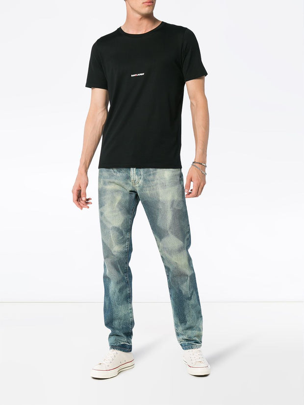 Saint Laurent  Logo T-shirt Black