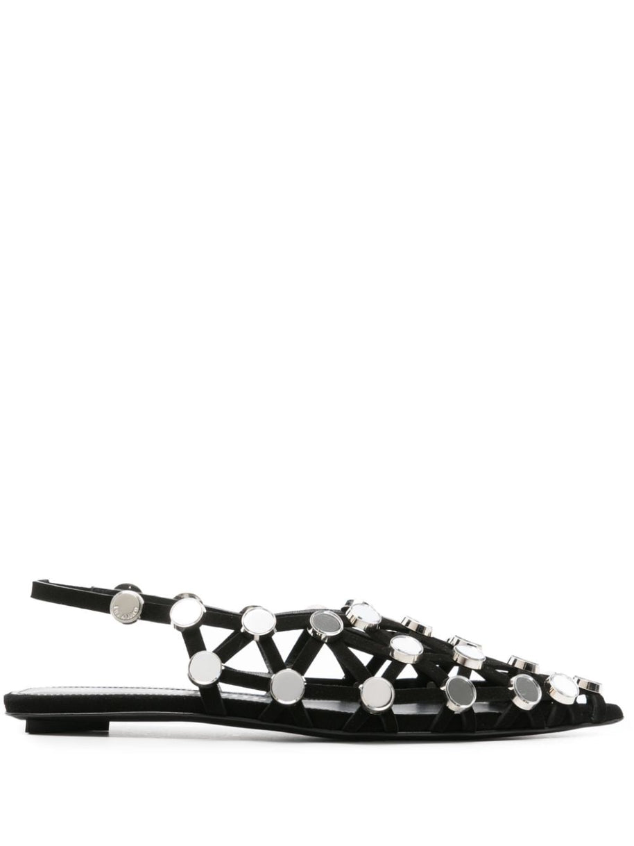 The Attico Slingback Flats