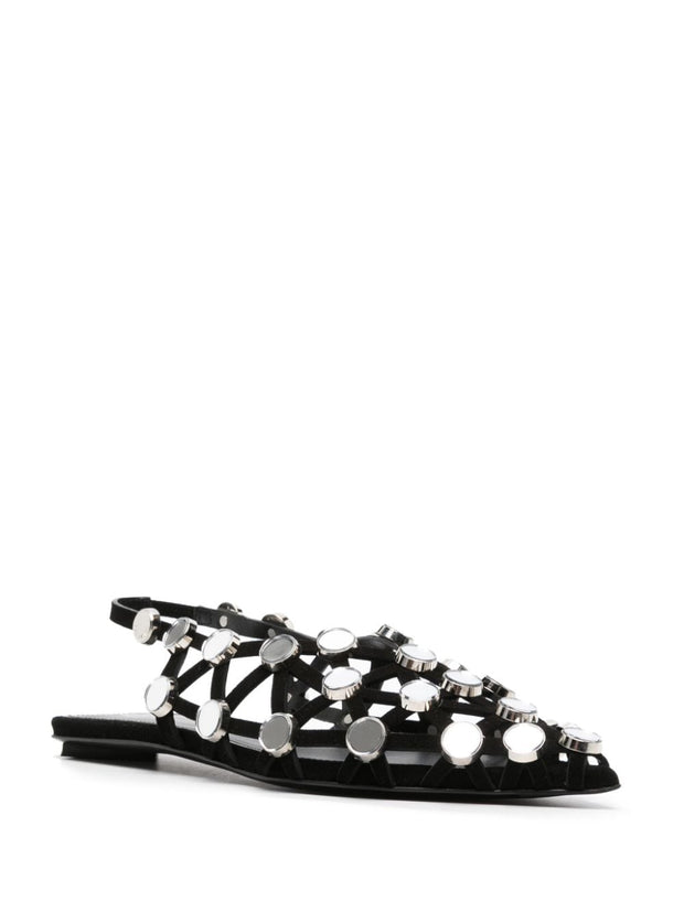 The Attico Slingback Flats