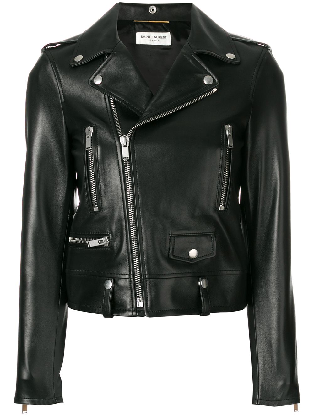 Saint Laurent Leather Biker Jacket