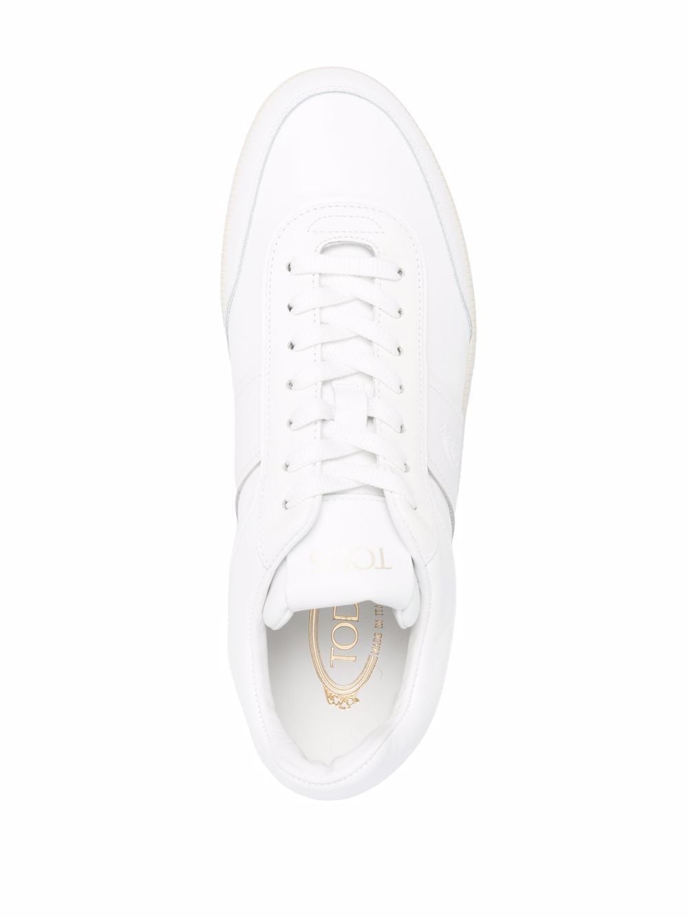 Tod's Leather Low Top Sneakers White