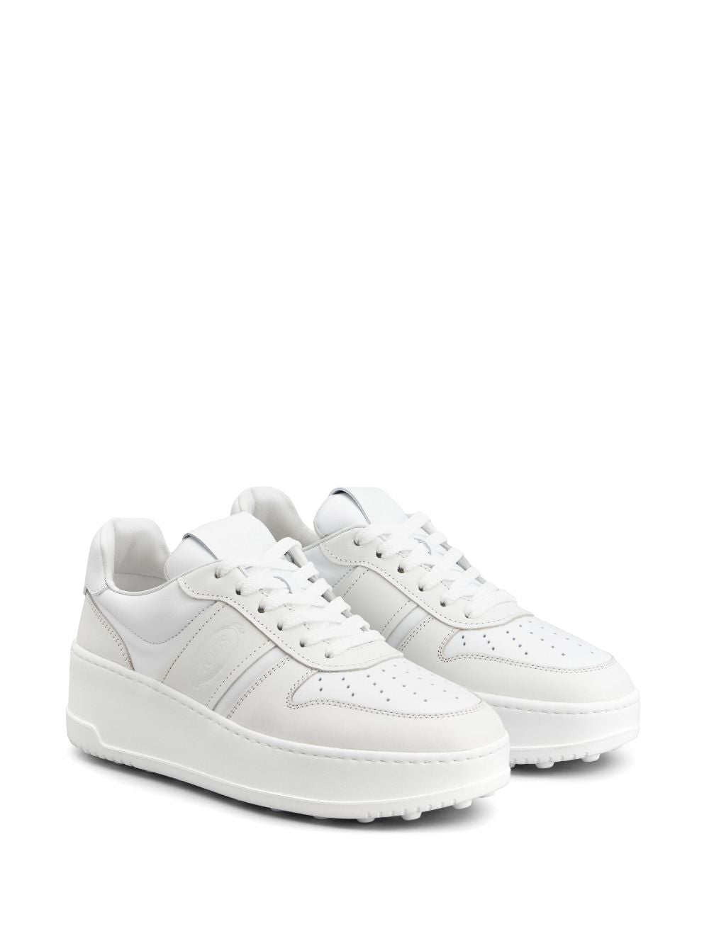 Tod's Leather Platform Sneakers