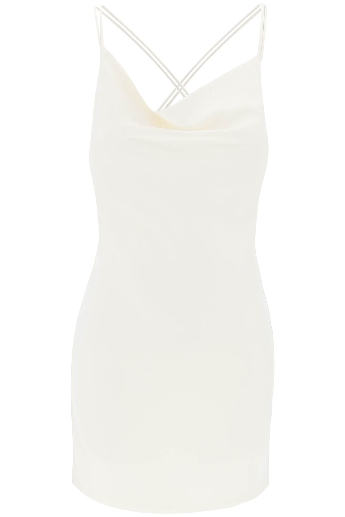 Rotate Satin Mini Slip Dress