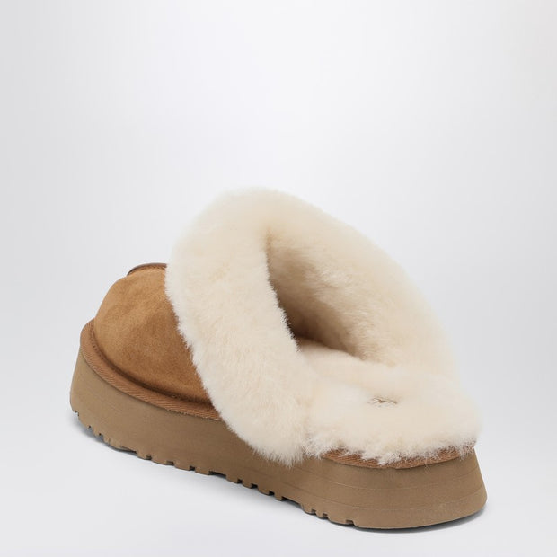 UGG Disquette Chestnut Eather Slip-ons